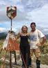 Joëlle and I on Mt Tuhua