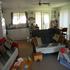 Spacious open plan kitchen/dining/living area.