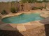 Backyard with pool