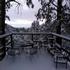 View from Random Ranch deck- winter