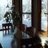 View in winter out dining room windows