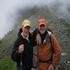 With twin brother Terry in Macchu Pichu, Peru