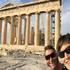 Visiting the Acropolis in Athens, Greece