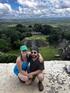 Katie and Sam on honeymoon in Belize